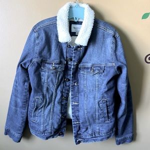 Men’s size S Goodfellow & Co lined jean jacket